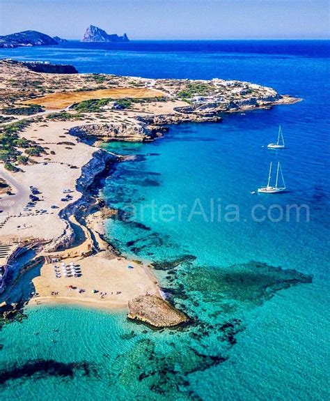 Cala Conta Comte Beach Charteralia Boat Hire Ibiza