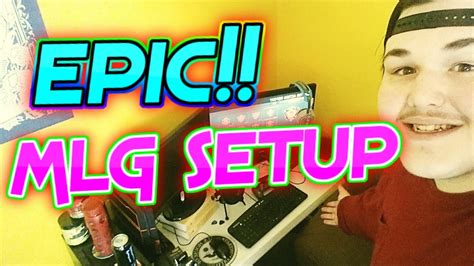 Awesome Competitive Gaming Setup 2016 New Mlg Gaming Set Up Youtube