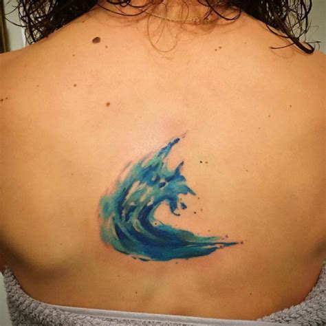 A tattoo artist that loves linework can have a lot of fun with different ocean tattoo ideas. 60 of the Best Wave Tattoos You'll Ever See - TattooBlend