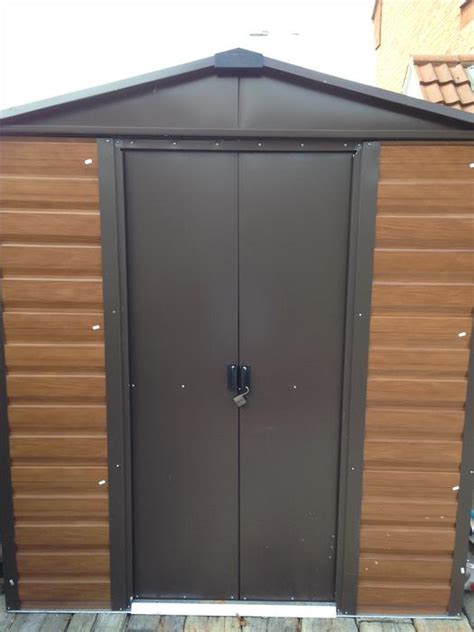 Shed Metal 6x6 In Good Condition Only 6 Months Old Dudley Sandwell