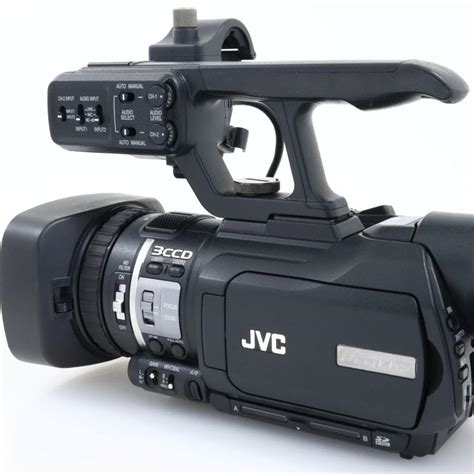 Yahooオークション Jvc Gy Hm100 業務用ビデオカメラ 美品 135時間