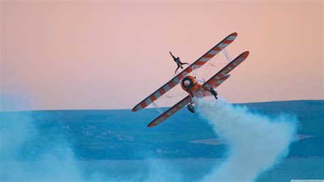 Aircraft Stunts Ultra Hd Desktop Background Wallpaper For
