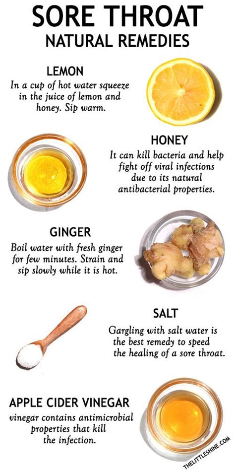 6 Best Natural Remedies For Sore Throat Natural Remedies Cold And