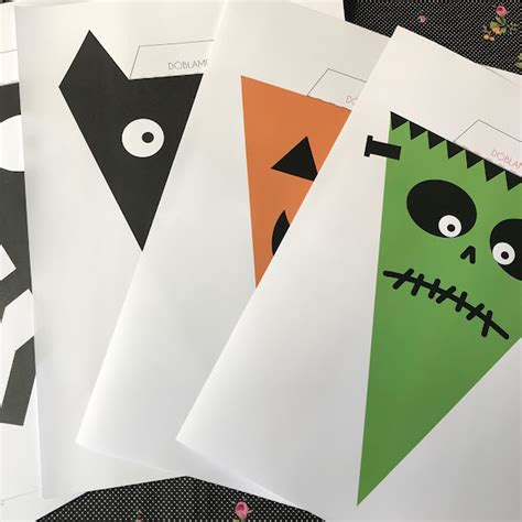 Banderines Diy Para Halloween Manualidades