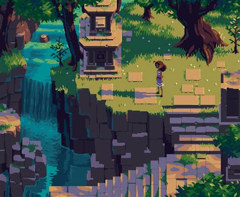 Dani On Twitter Pixel Art Landscape Pixel Art Games Pixel Art Tutorial