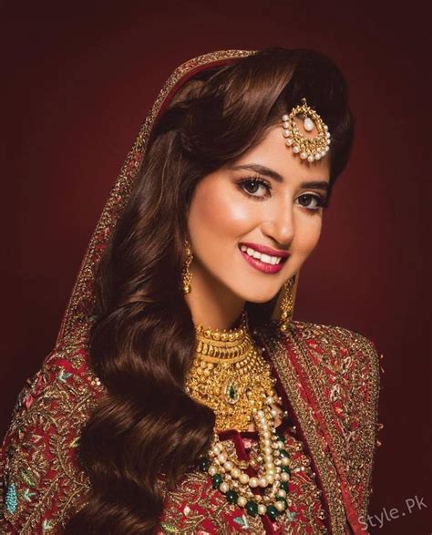 Latest Beautiful Bridal Shoot Of Sajal Ali Stylepk