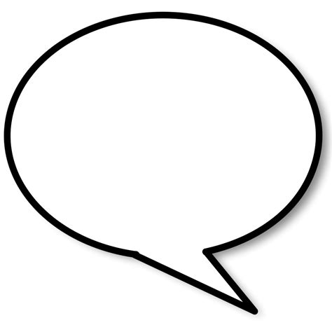 Speech Bubble In Png Transparent Background Free Download 15295