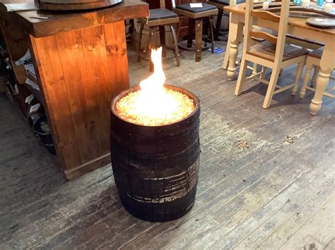 Wine Barrel Fire Pit Whiskey Bourbon Propane Tank Gas Etsy