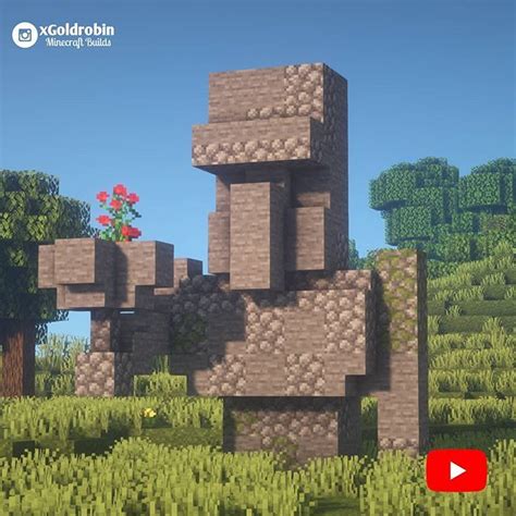 Goldrobin Minecraft Builder On Instagram Iron Golem Statue New