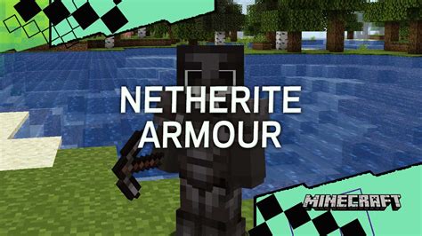 Minecraft How To Craft Netherite Armour Where To Find