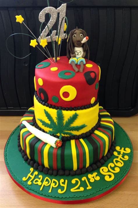 Jamaican Themed Cake