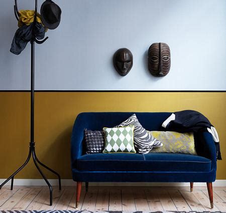 Si bien este look clásico es muy hermoso, veamos un look muy interesante y moderno, el de dos tonos. Combinar colores en las paredes - Decoración