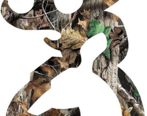 Browning Style Deer Camo Patterns Decalsticker Etsy Pattern Decal