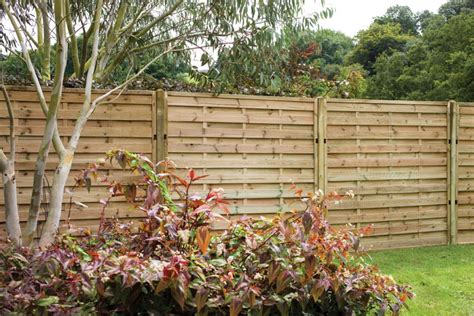 18m X 18m Pressure Treated Decorative Europa Plain Fence Panel