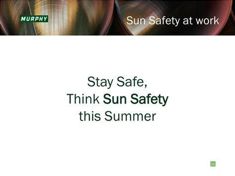 Ppt Toolbox Talk Sun Safety Health Risks In Construction Powerpoint