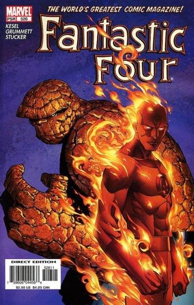 Fantastic Four 526 Direct Edition Fantastic Four 1998 Series
