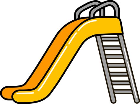 Playground Slide Clipart