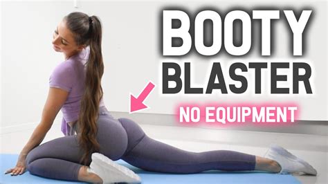 11 MIN BOOTY BLASTER WORKOUT Grow Booty Not Thighs With This Home