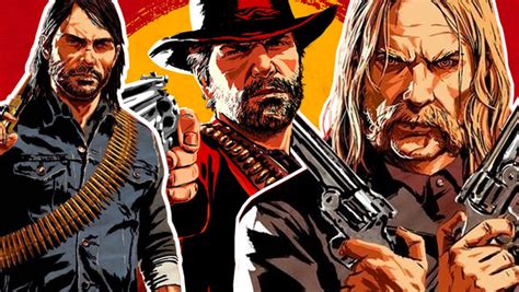 Red Dead Redemption 2 Characters Poster
