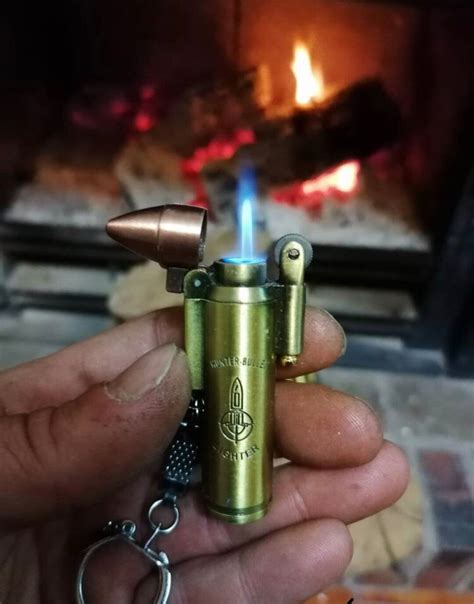 Vintage Bullet Lighter Butane Survival Lighter Feuerzeug Etsy