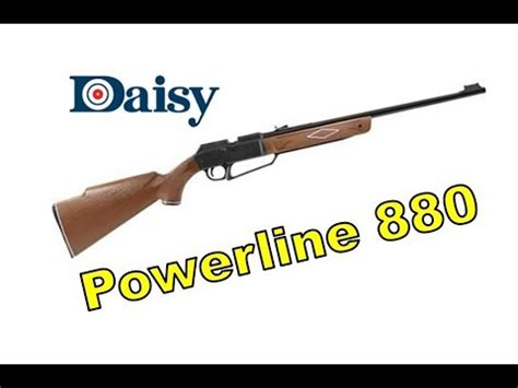 The Daisy Powerline 880 Air Rifle Pump Action Air Gun YouTube
