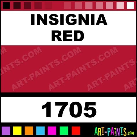 Insignia Red Model Acrylic Paints 1705 Insignia Red Paint Insignia
