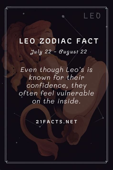 Amazing Leo Leo Zodiac Facts Fun Facts Leo Facts