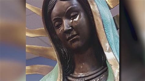 Hundreds Flock To Crying Virgin Mary Statue In Hobbs Calling It A Miracle From God