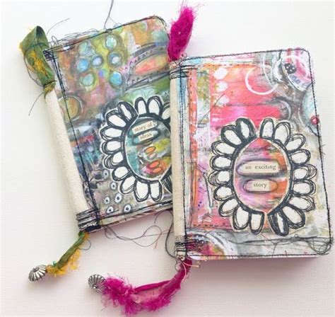 How You Can Make Your Own Custom Journal Mini Art Journal Art