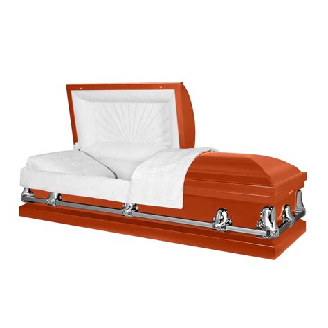 When And How To Buy An Orange Color Casket Titan Casket
