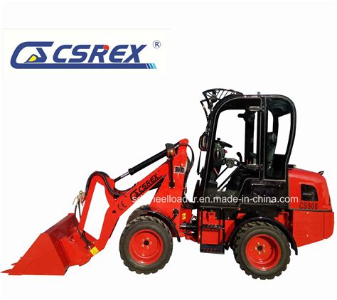 Compact Cs908 800kg 08t Wheel Loader With Hydraulic Brake China 08t