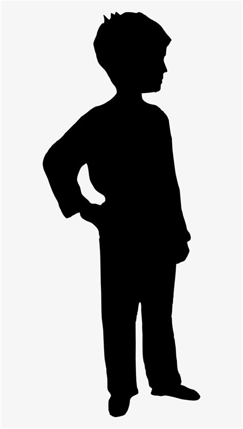 Free Download Boy Silhouette Transparent Background Free