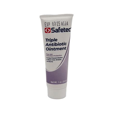 Triple Antibiotic Ointment 1 Oz Tube • First Aid Supplies Online