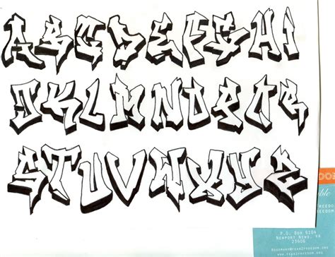 Crazy Graffiti Alphabet Clipart Best