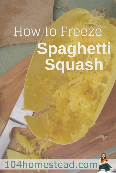 Can You Freeze Spaghetti Squash Yes Heres How Freezing Spaghetti