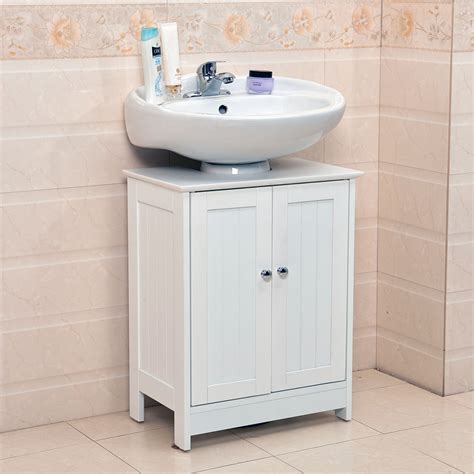 If you're thinking of ripping out the 1980's oak. Undersink Bathroom Cabinet Cupboard Vanity Unit Under Sink ...
