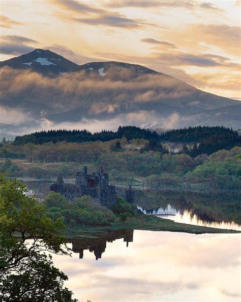 Kilchurn Castledalmally Lochawe Argyll Bute Beautiful Places To