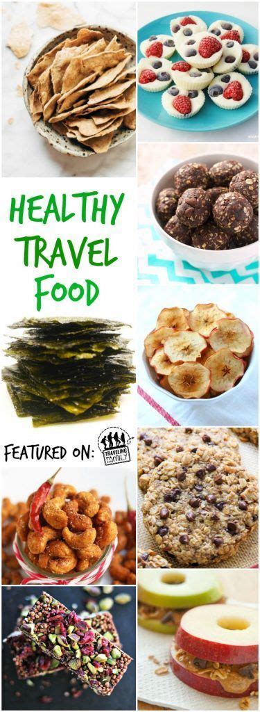 Before you takeoff, take some time to do some research on where you're going for healthy food options at restaurants. 100+ Travel Food Ideas - Traveling Family Blog to help you ...