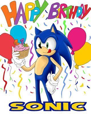 Sonic birthday card share collapse notice: Feliz Cumple Sonic 😄 | Sonic the Hedgehog Español Amino