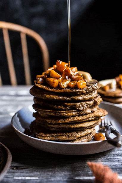 Pancakes Butternut Squash Butter Candied Maple Spiced