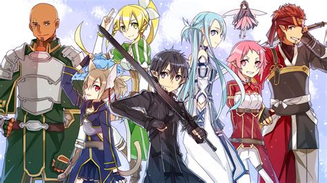 Anime Anime Girls Anime Boys Sword Art Online Kirigaya