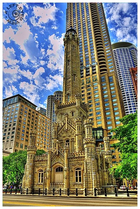 Chicago Water Tower Architecture Photos A Left Eyed View