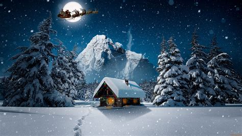 Christmas Winter Wallpapers Top Free Christmas Winter Backgrounds