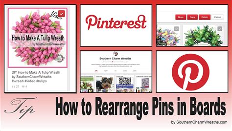 How To Rearrange Your Pins On A Pinterest Board Youtube