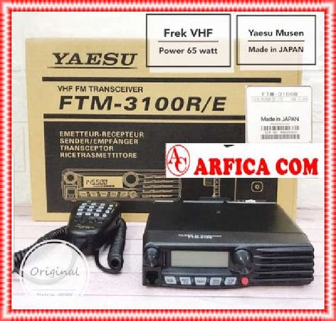 Jual Radio Rig Yaesu Ftm 3100r Yaesu Ftm 3100 R Ftm 3100 Original