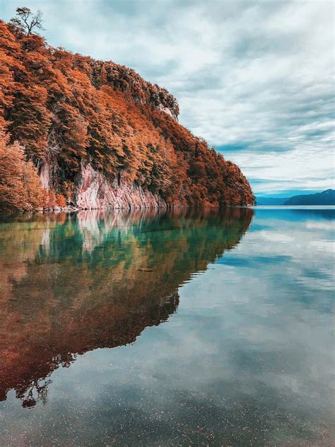 Parque Nacional Los Arrayanes Lake Alps Under Cloudy Sky At Daytime