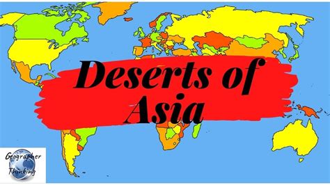 Deserts Of Asia 6 Famous Deserts Of Asia Youtube
