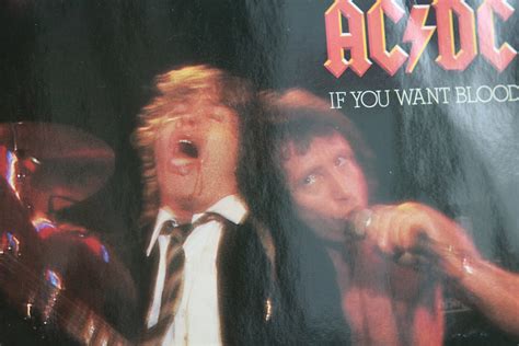 Acdc If You Want Blood Youve Got It Vinyl Records Etsy