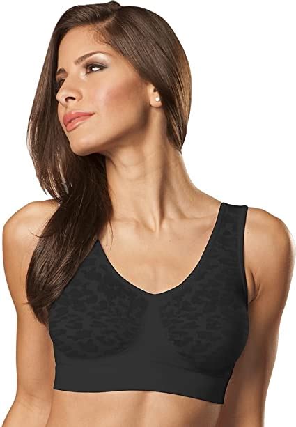 Genie Bra With Prints Womens Seamless Wireless Bra As Seen On Tv With Removable