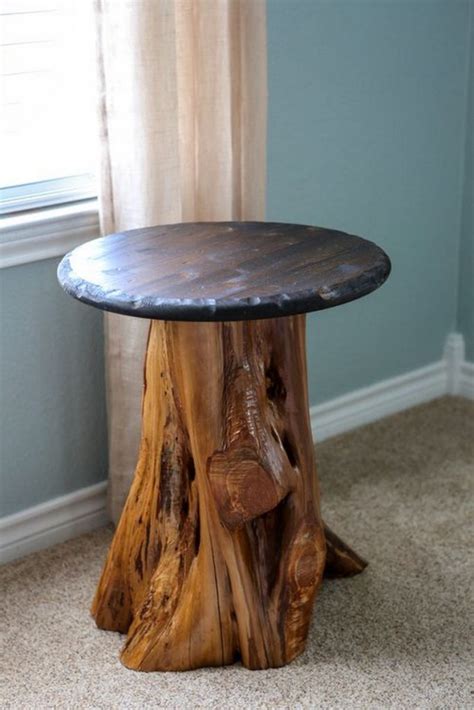 Unique Furniture Made From Tree Stumps And Logs The Owner Builder Network